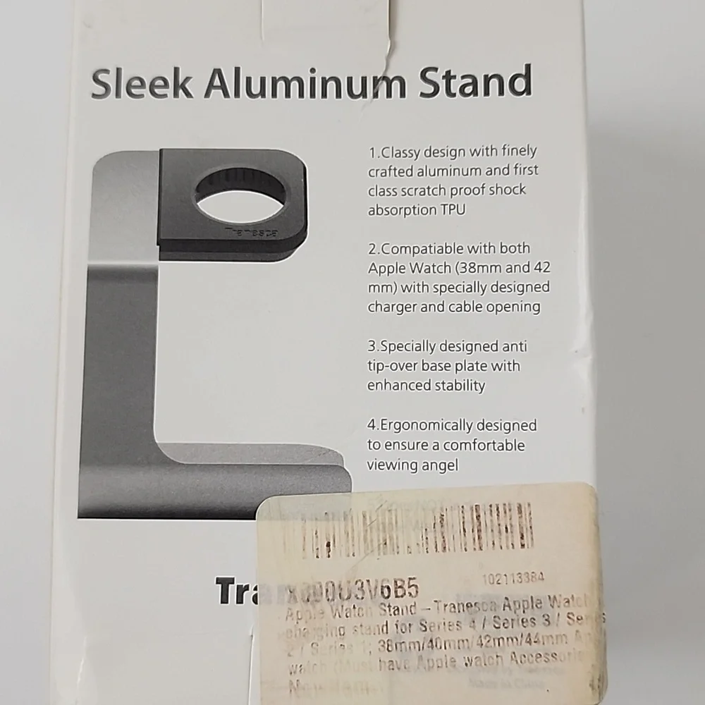 Tranesca Apple Watch Stand Silver